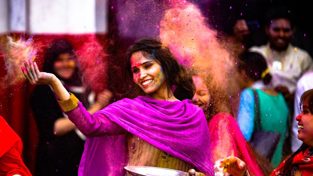 Découvre Holi, le festival le plus coloré de l’Inde