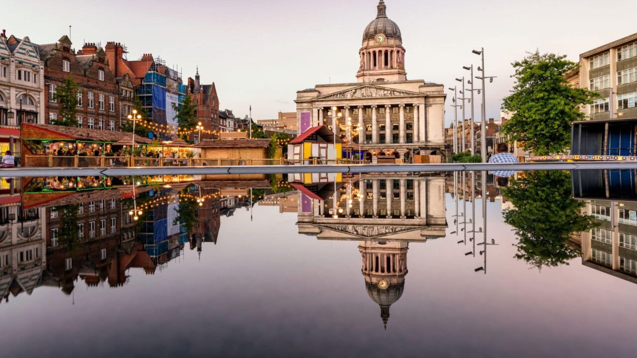 Visite la ville Nottingham pendant ton voyage en Angleterre